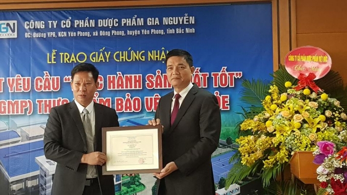 Dược Tín Phong sản xuất trên dây chuyền đạt chuẩn GMP-WHO