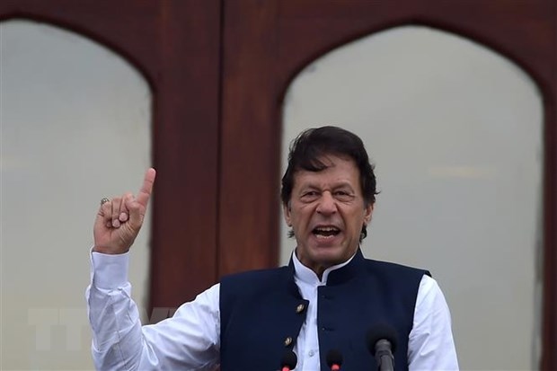 quoc hoi pakistan tien hanh bo phieu bat tin nhiem thu tuong imran khan hinh anh 1