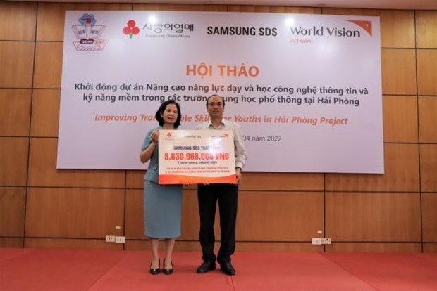 world vision vietnam, hai phong to improve transferable skills for youth picture 1