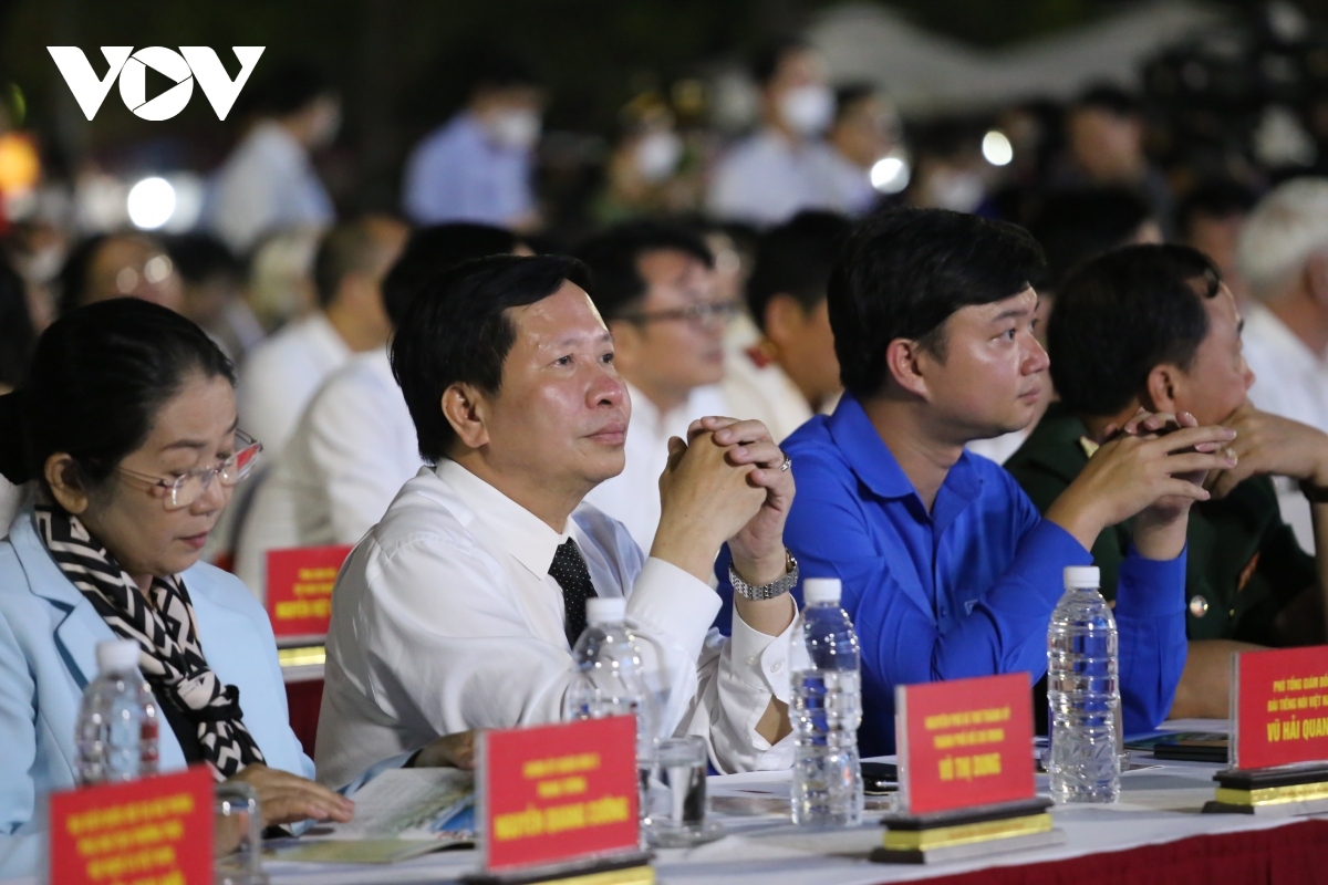 Vu Hai Quang, vice president of the Voice of Vietnam, also takes part in the festival.