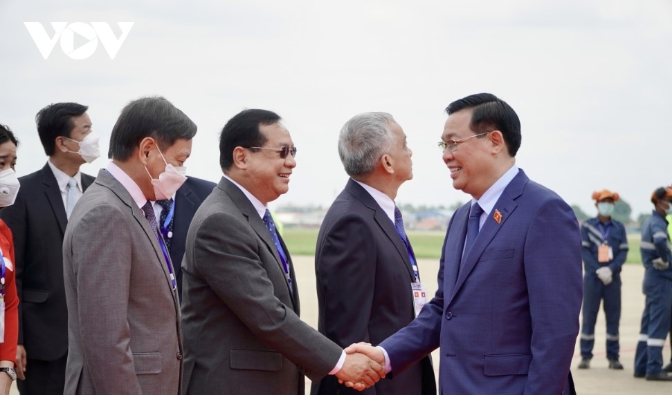 vietnamese na chairman s visit in lao media spotlight picture 1