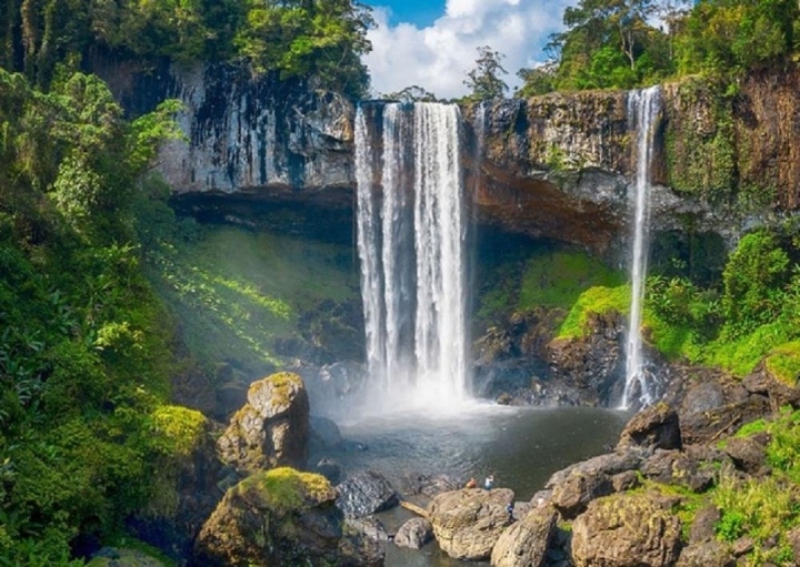 admire k50 waterfall - a magnificent beauty site in gia lai picture 9