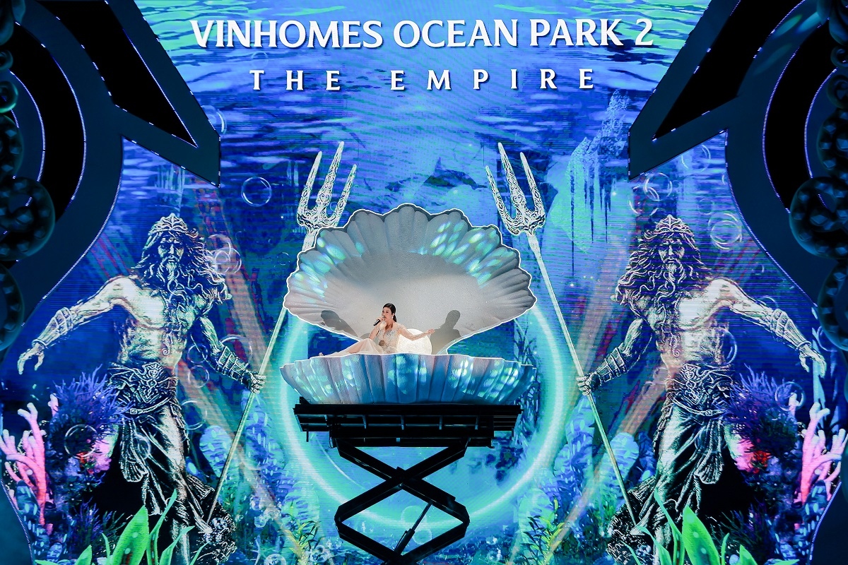 man nhan voi man ra mat ruc ro cua to hop bien tao song tai vinhomes ocean park 2 hinh anh 8