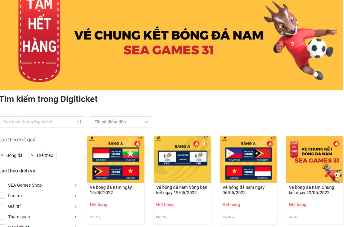 u23 viet nam chua da ban ket, ve tran chung ket bong da nam sea games 31 da ban het hinh anh 1