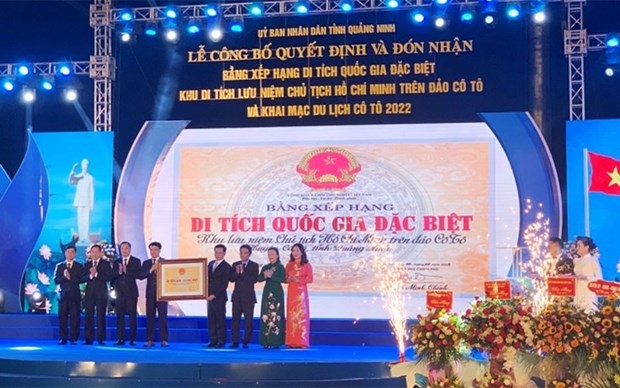 quang ninh co to island s ho chi minh memorial site granted special national relic title picture 1