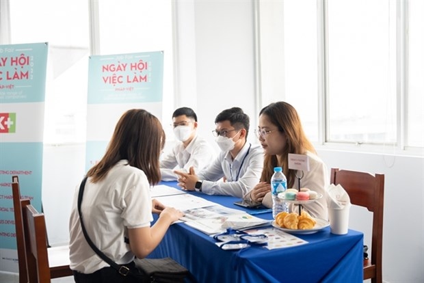 france-vietnam job fair held in hanoi, hcm city picture 1