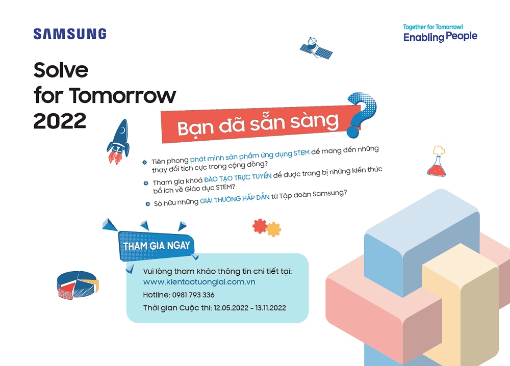 samsung khoi dong cuoc thi solve for tomorrow 2022 Uom mam sang tao cong nghe hinh anh 2