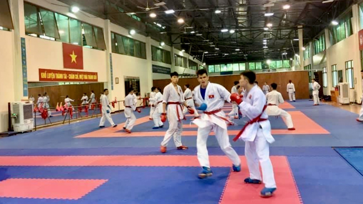 Doi tuyen karate viet nam nhan tin vui truoc sea games 31 hinh anh 1