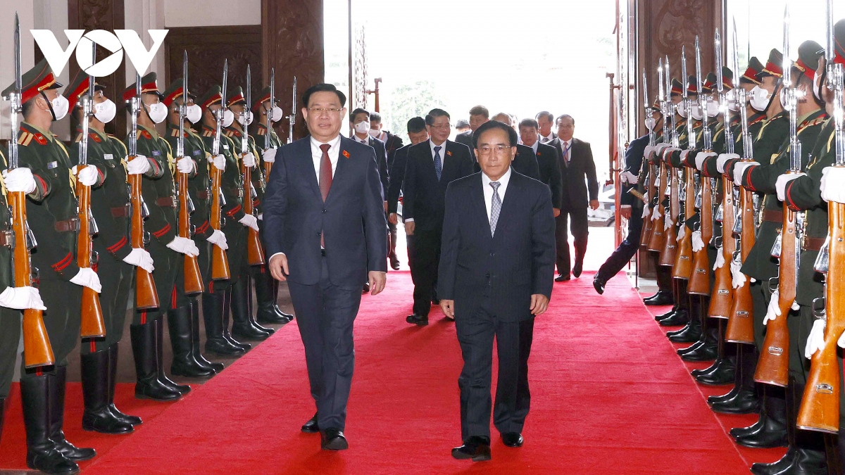 lao pm welcomes top vietnamese legislator in vientiane picture 1