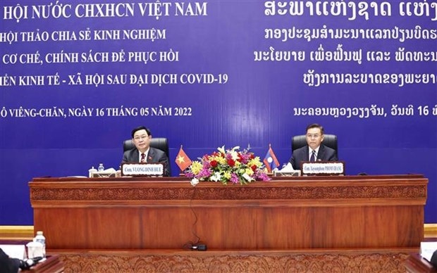 vietnamese, lao nas share experience in designing socio-economic recovery policies picture 1