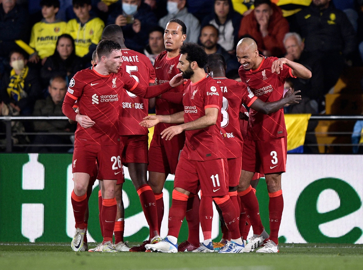 Kết quả Villarreal 23 Liverpool bán kết Cúp C1 châu Âu