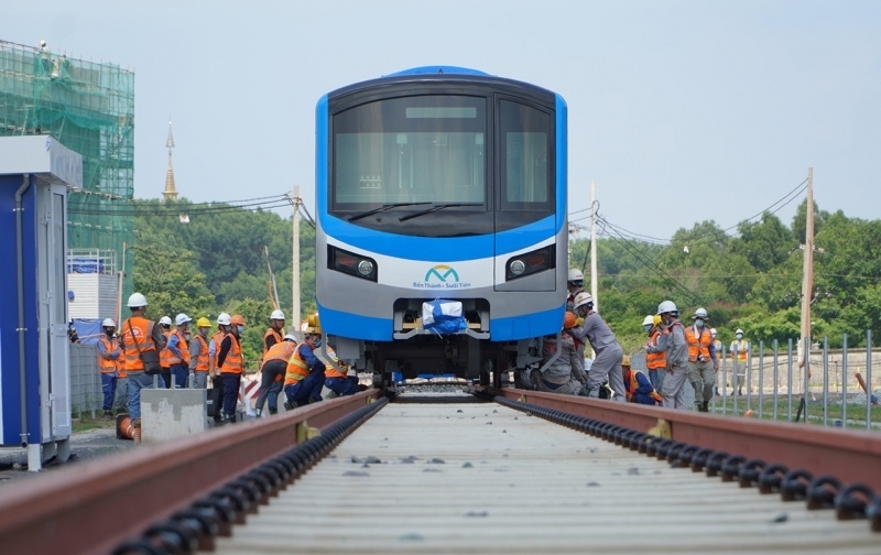 Người dân TP.HCM có thể nhìn thấy tàu metro chạy trên tuyến từ cuối năm nay