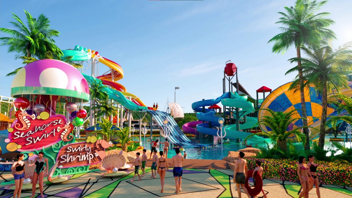 novadreams cung tap doan hang dau han quoc van hanh florida water park hinh anh 2