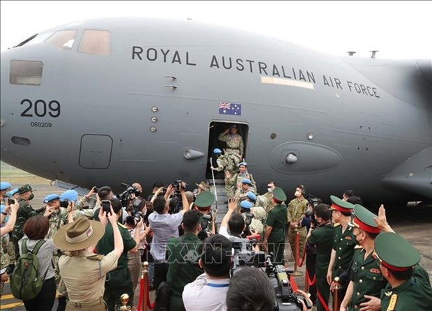 first group of vietnam s engineering unit rotation 1 deployed to abyei picture 1