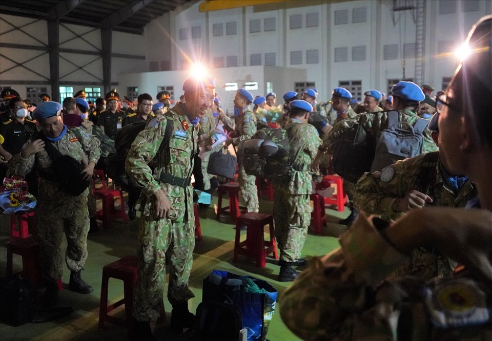 vn peacekeepers return home after south sudan mission picture 9