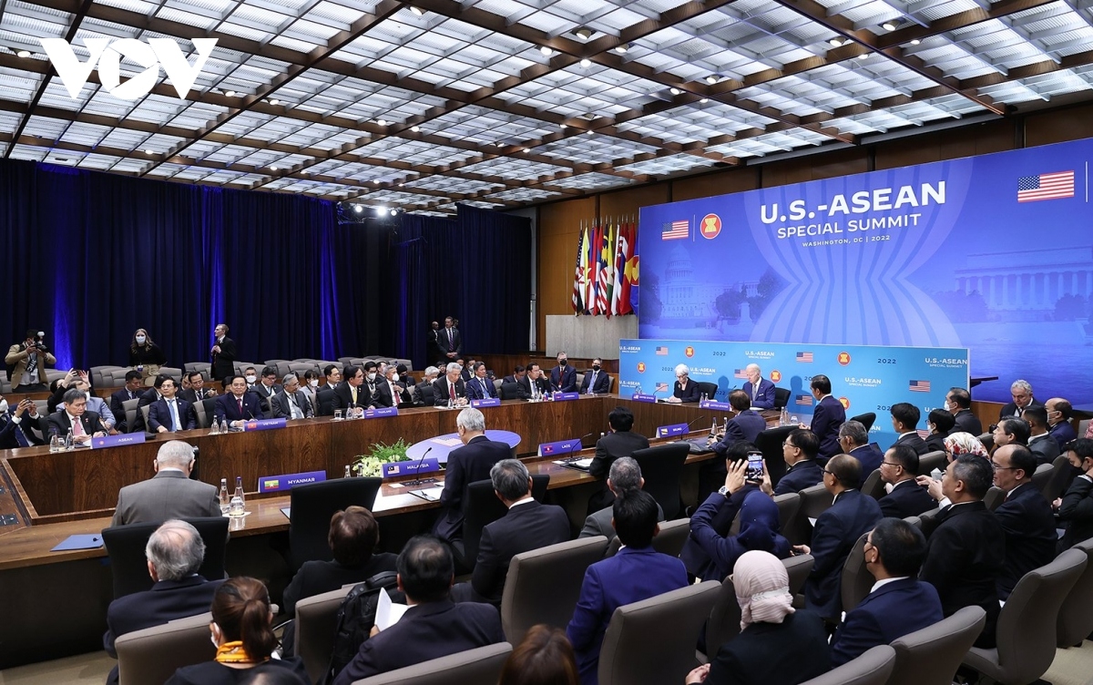 At the conclusion of the summit, ASEAN and US leaders adopt a Joint Vision Statement that reviews the dialogue relationship between both sides over the past 45 years, whilst also setting future directions, including upgrading their relationship to a level of comprehensive strategic partnership later this year.
