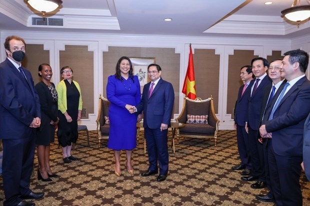 vietnam wishes to enhance cooperation with san francisco pm picture 1