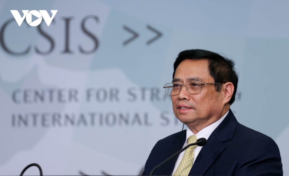 Thủ tướng Phạm Minh Chính phát biểu tại CSIS