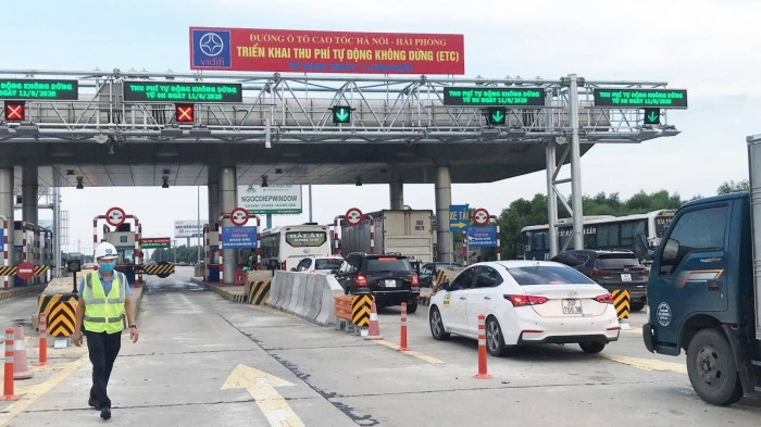  chot thoi diem, cao toc ha noi - hai phong se thu phi tu dong etc 100 tu 1 6 hinh anh 1