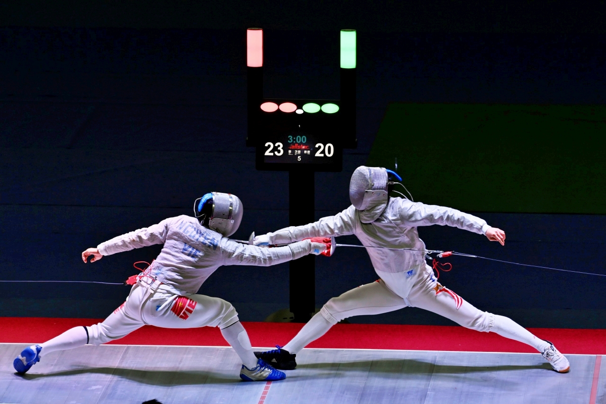 Đội tuyển đấu kiếm Việt Nam vượt chỉ tiêu SEA Games 31