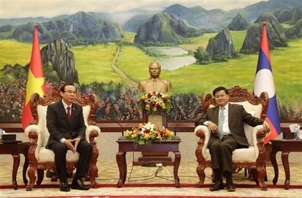lao leaders appreciate hcm city-vientiane cooperation picture 1