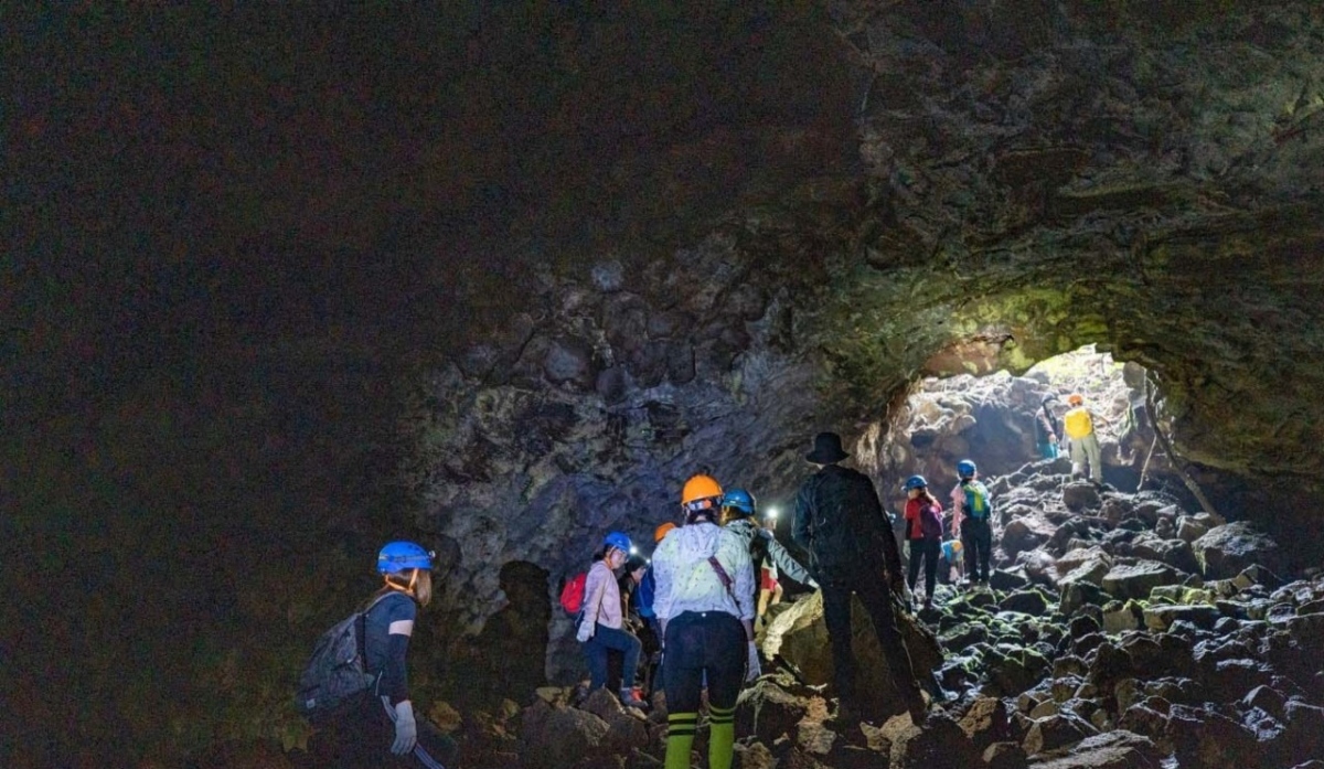 exploring southeast asia s longest volcanic cave picture 1