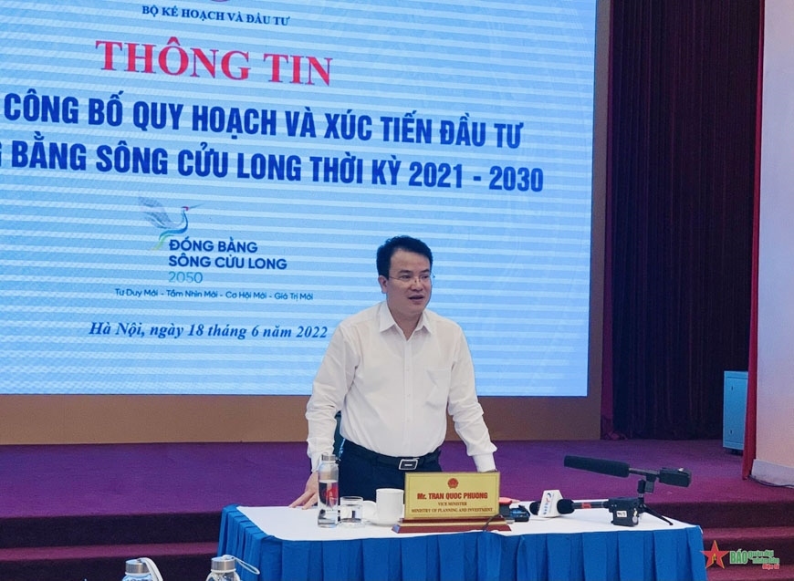 Công bố quy hoạch và xúc tiến đầu tư khu vực đồng bằng sông Cửu Long 2021-2030