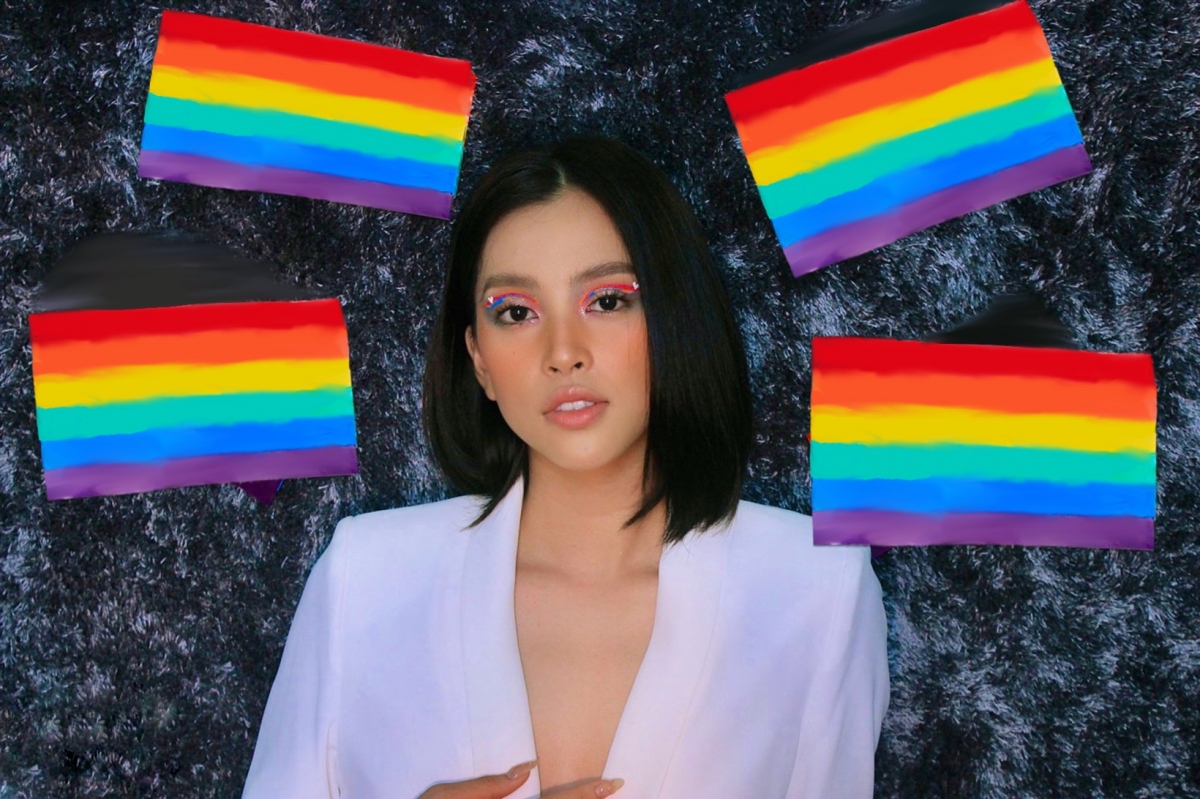 hoa hau tieu vy ung ho cong dong lgbtq hinh anh 2