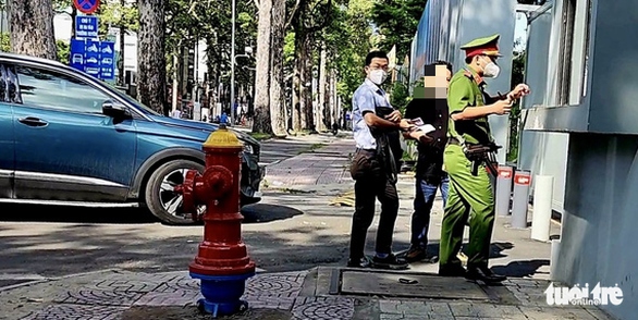 công an làm việc với ông Đặng anh quân cố vấn pháp lý cho bà phương hằng hình ảnh 3 cong an lam viec voi ong Dang anh quan co van phap ly cho ba phuong hang hinh anh 3