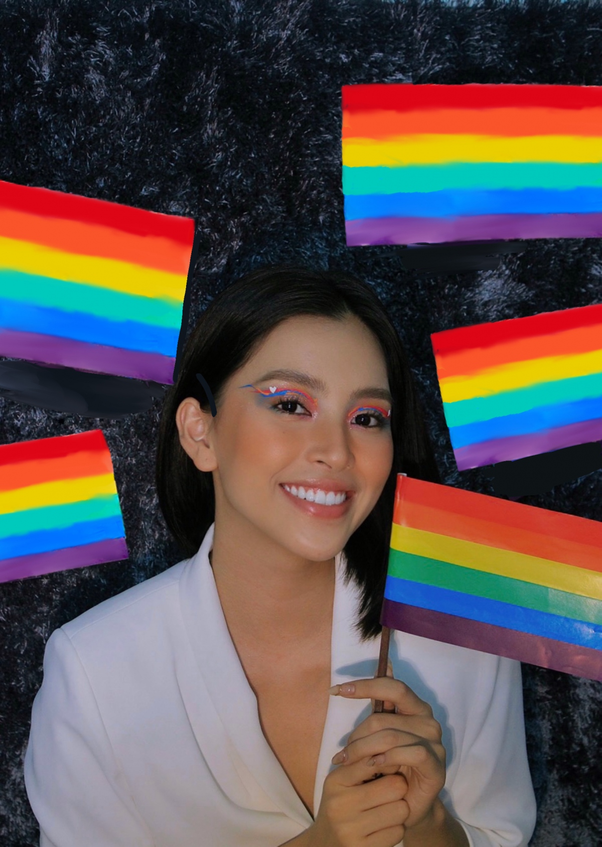 hoa hau tieu vy ung ho cong dong lgbtq hinh anh 5