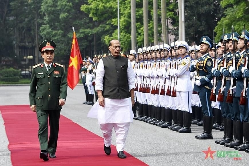 Bộ trưởng Quốc phòng Việt Nam - Ấn Độ hội đàm