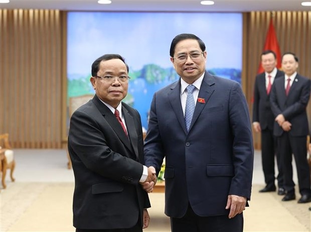 pm receives president of lao state inspection authority picture 1