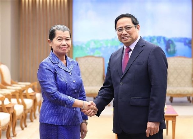 gov t leader receives visiting cambodian deputy pm picture 1