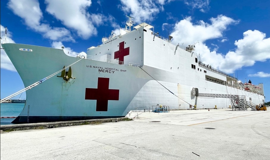 us navy hospital ship arrives in vietnam for pacific partnership picture 1