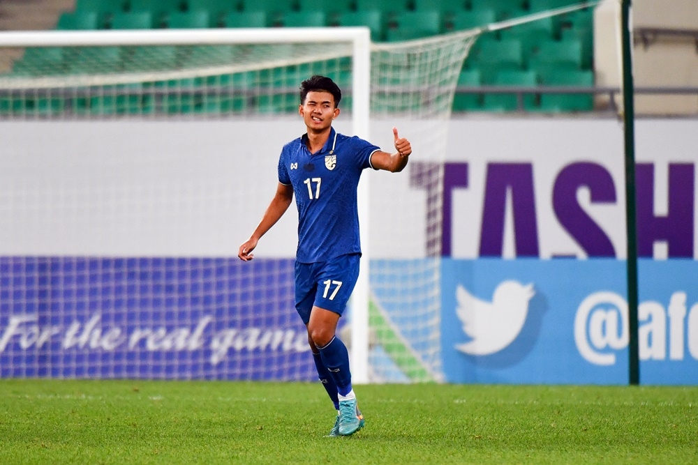  than dong bong da thai lan dan dau danh sach vua pha luoi u23 chau A 2022 hinh anh 1