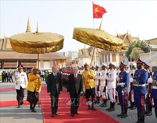 vietnam, cambodia exchange greetings on 55 years of diplomacy picture 1