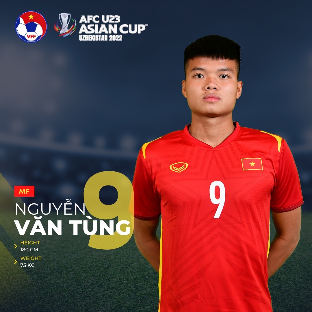 xep hang chieu cao cua u23 viet nam o u23 chau A 2022 hinh anh 10