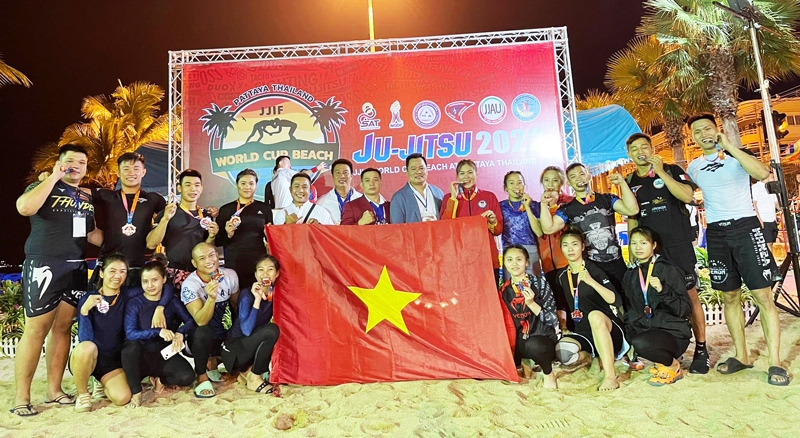 vietnam wins big at jujitsu world cup beach 2022 picture 1