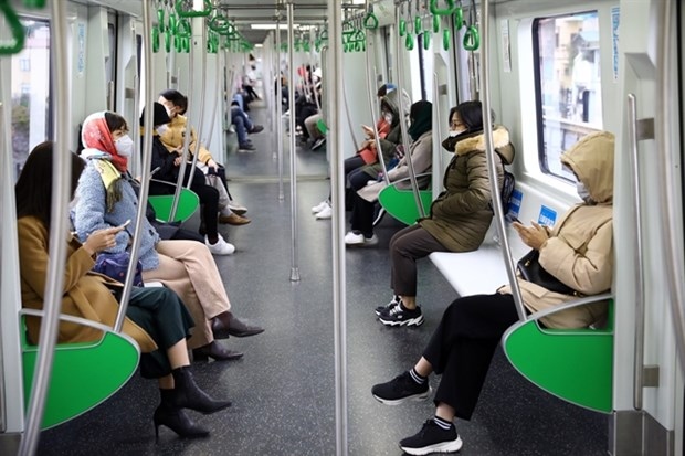 more than three million passengers have travelled the hanoi metro picture 1