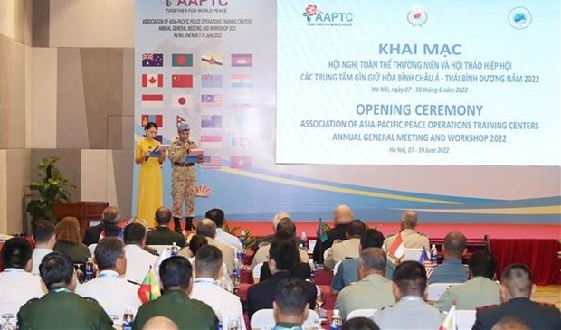 vietnam chairs association of asia-pacific peace operations training centres meeting picture 1