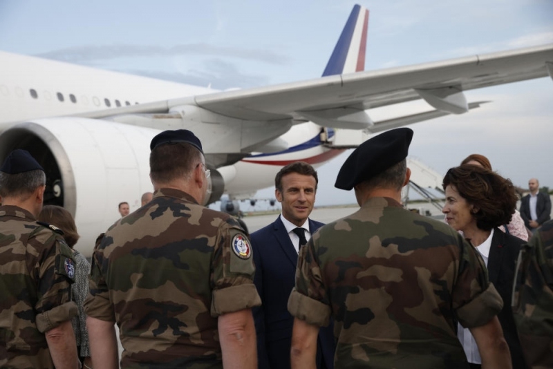 Tổng thống Pháp Macron thăm Đông Âu nhằm trấn an đồng minh