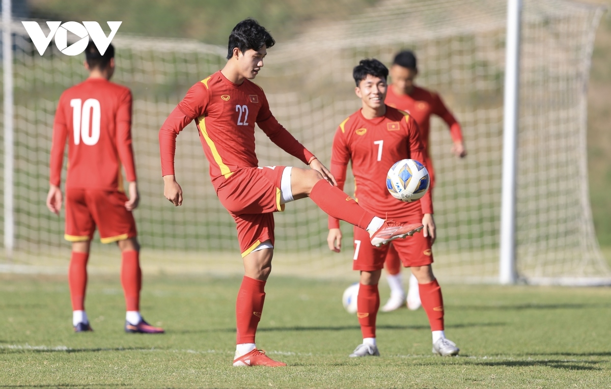 local footballers prepare for fixture against malaysia at afc u23 asian cup picture 4
