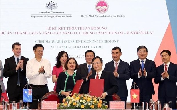 cooperation agreement inked on establishment of vietnam australia centre picture 1