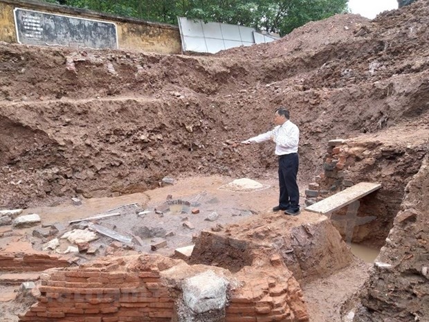 new vestiges found during excavation at thang long imperial citadel picture 1