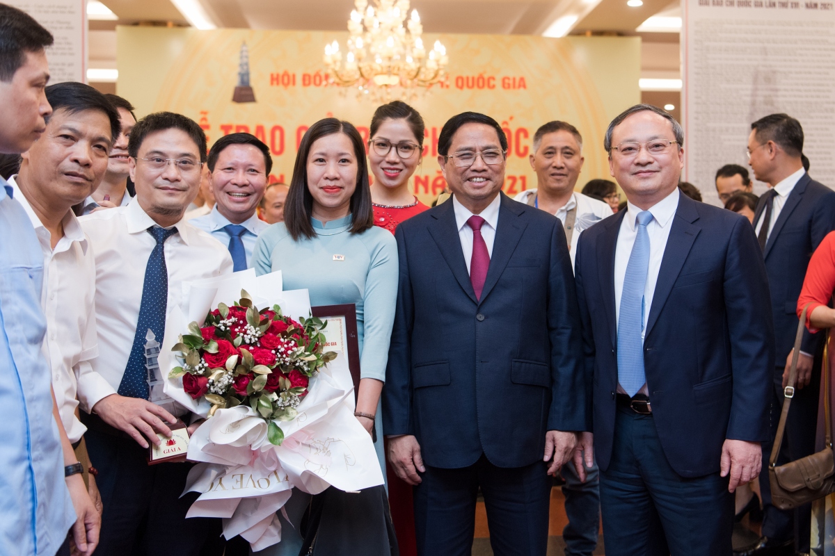 Toàn cảnh Lễ trao Giải Báo chí Quốc gia lần thứ 16 năm 2021