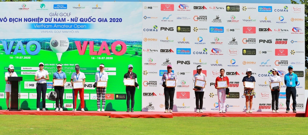 nhieu golfer Dong nam A tranh tai o giai golf vo dich nghiep du quoc gia 2022 hinh anh 1