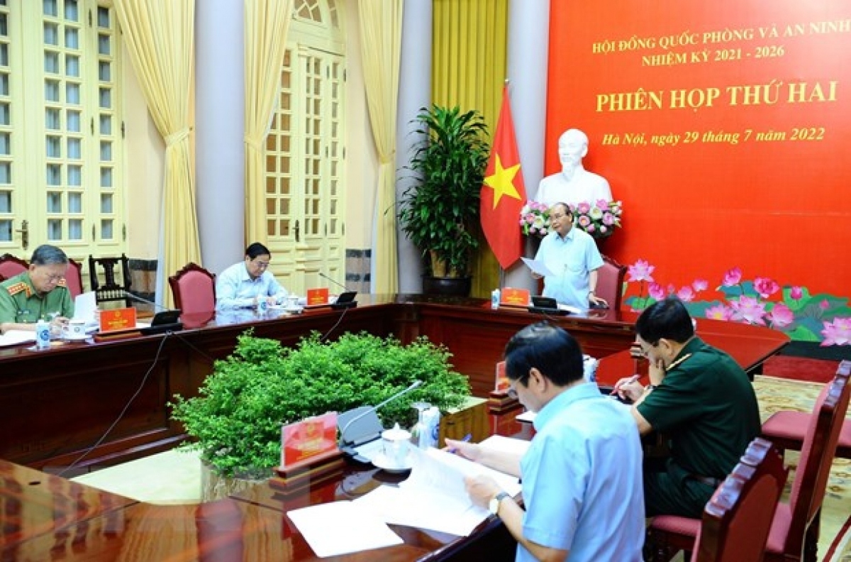 president chairs national defence and security council meeting picture 1