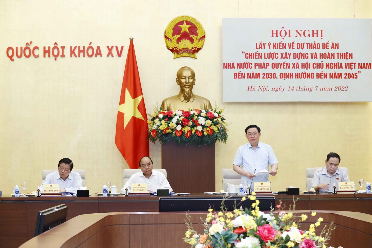 chủ tịch nước chủ trì làm việc với quốc hội và mttq về Đề án nhà nước pháp quyền hình ảnh 2 chu tich nuoc chu tri lam viec voi quoc hoi va mttq ve De an nha nuoc phap quyen hinh anh 2
