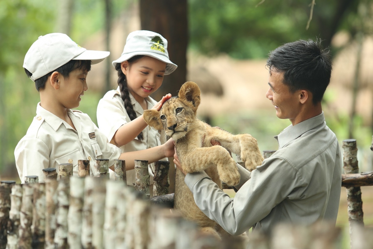 Những “câu chuyện tình” đặc biệt ở Vinpearl Safari Phú Quốc