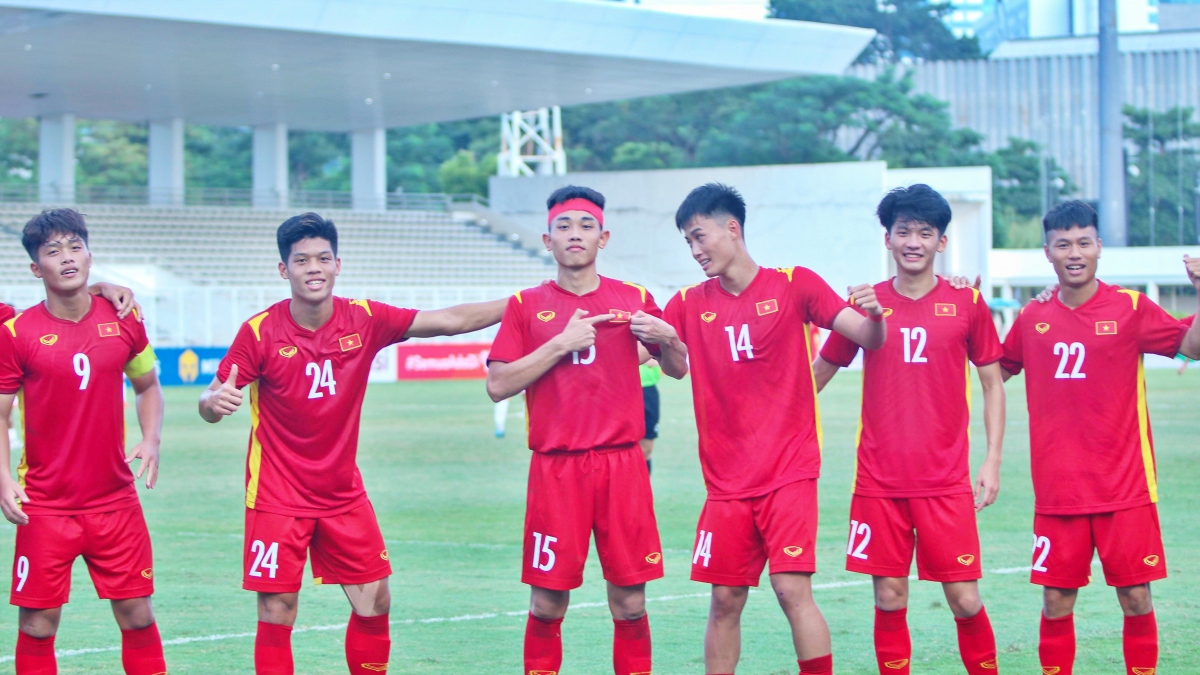 u19 viet nam va u19 thai lan dat tay nhau vao ban ket u19 Dong nam A 2022 hinh anh 3